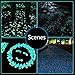 Glow in the Dark Pebbles Glowing Rocks Solar Stones【200 PCS】for Fairy Garden Landscape Walkway Path Lawn Yard Flower Beds Potted Plant Aquarium Fish Tank Gravel Outdoor Decoration - ( Blue & Green)