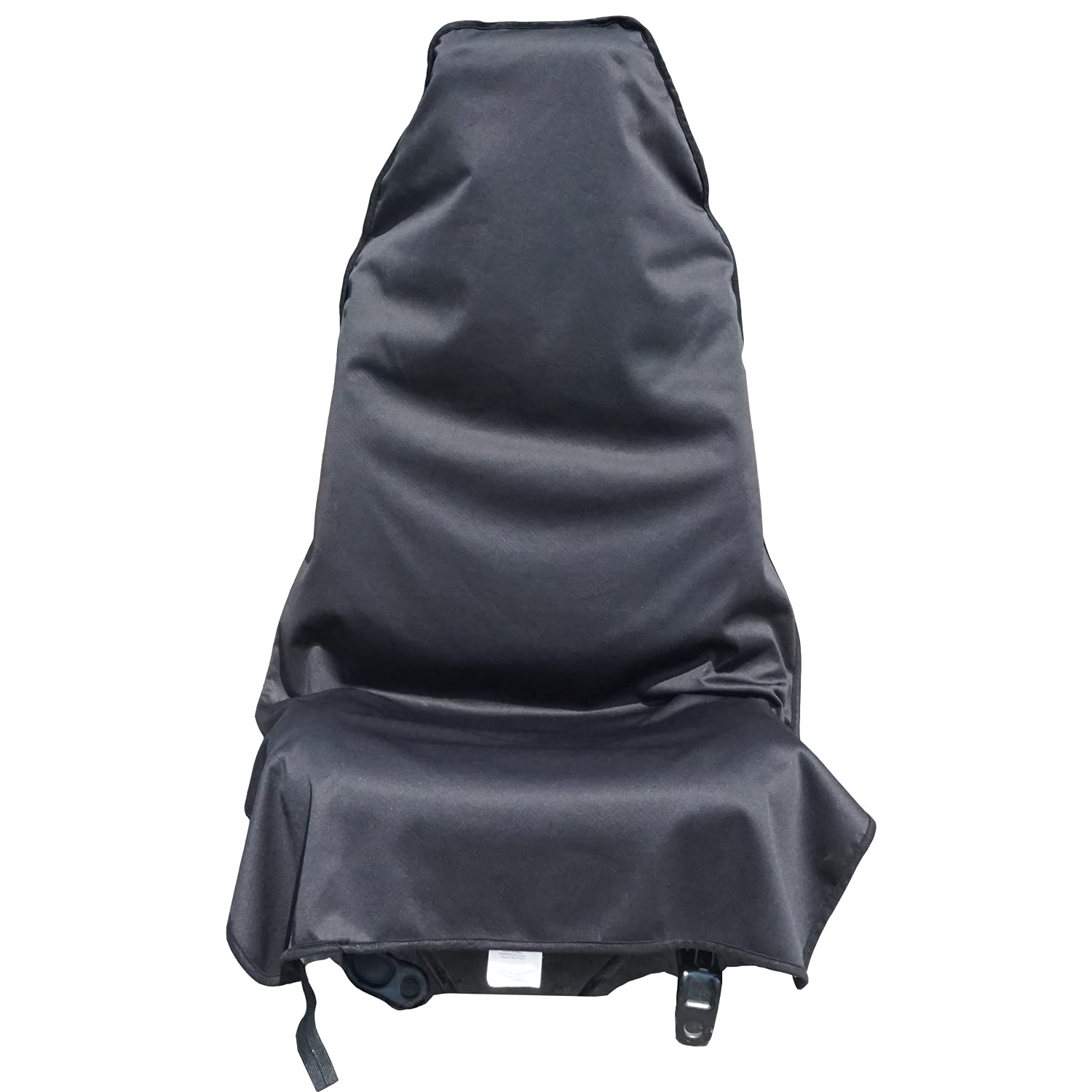 Alfa GearUltra Lightweight, Machine Washable,No slip around, 100% Waterproof, Anti-Sweat Mesh Towel Seat Cover for Workout, Yoga, Running, Beach, Gym, Fitness, Athletes,swimming, Size 28"WX57"L Black