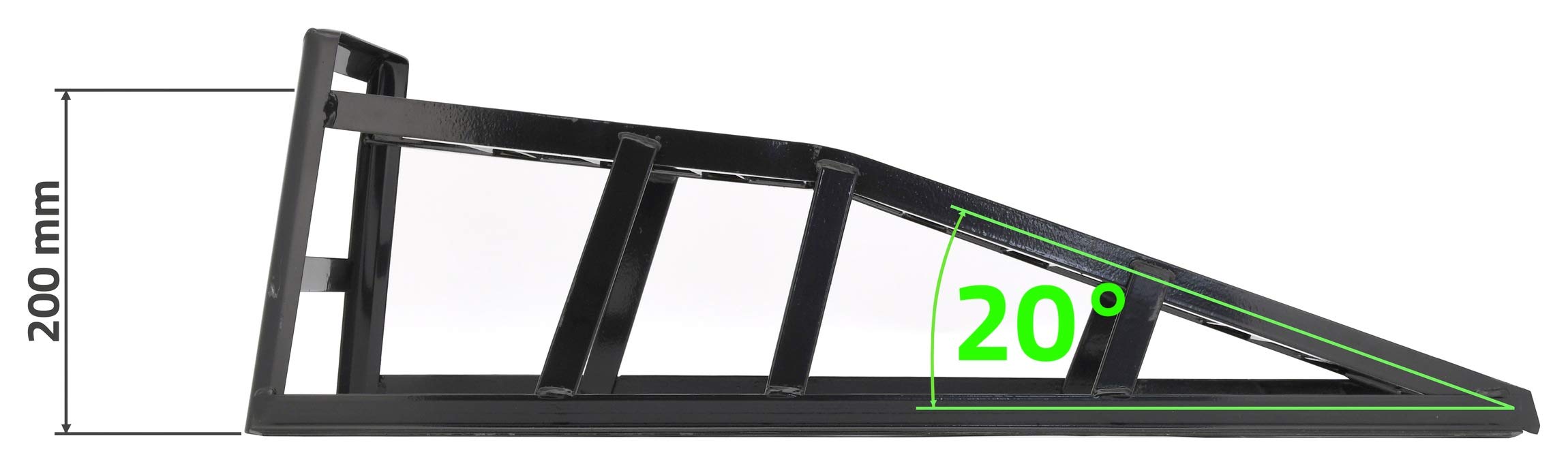 COMPASS 09248 - Rampe 1000kg 830x270x310mm TÜV/GS
