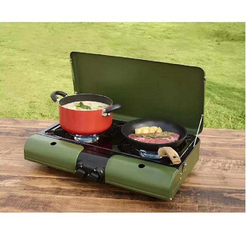 オプティミスティック イワタニ FLAT TWINS CB-TBG-2-OL キャンプ