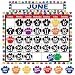 Teacher Created Resources Calendar Bulletin Board Display, Colorful Paw Prints (4328)
