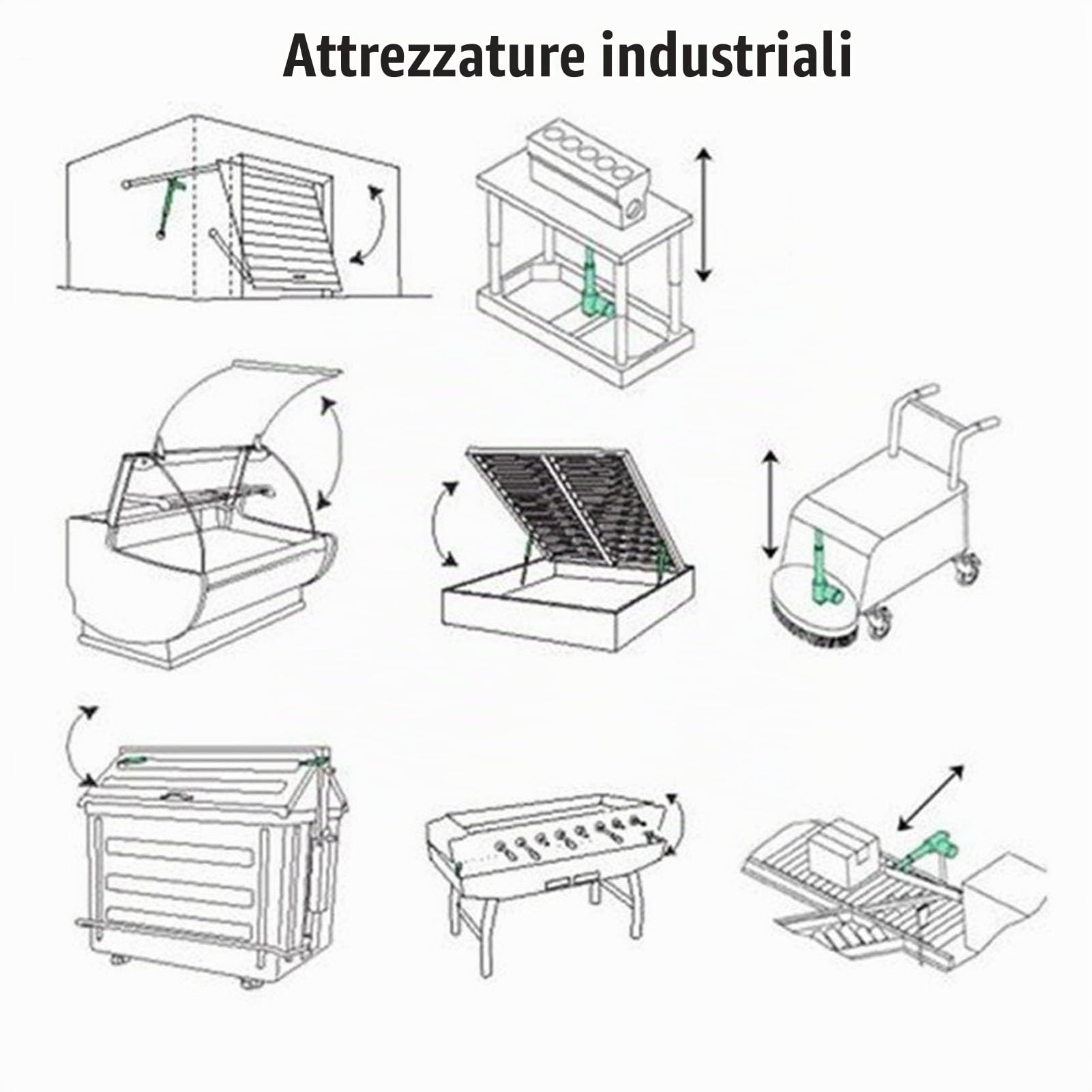 Haofy Telecomando Universale per Letto Regolabile, Telecomando per Poltrona Reclinabile con Controller per Divano a 6 Pulsanti a 5 Pin, 6,7 X 2,4 X 2,2 Pollici