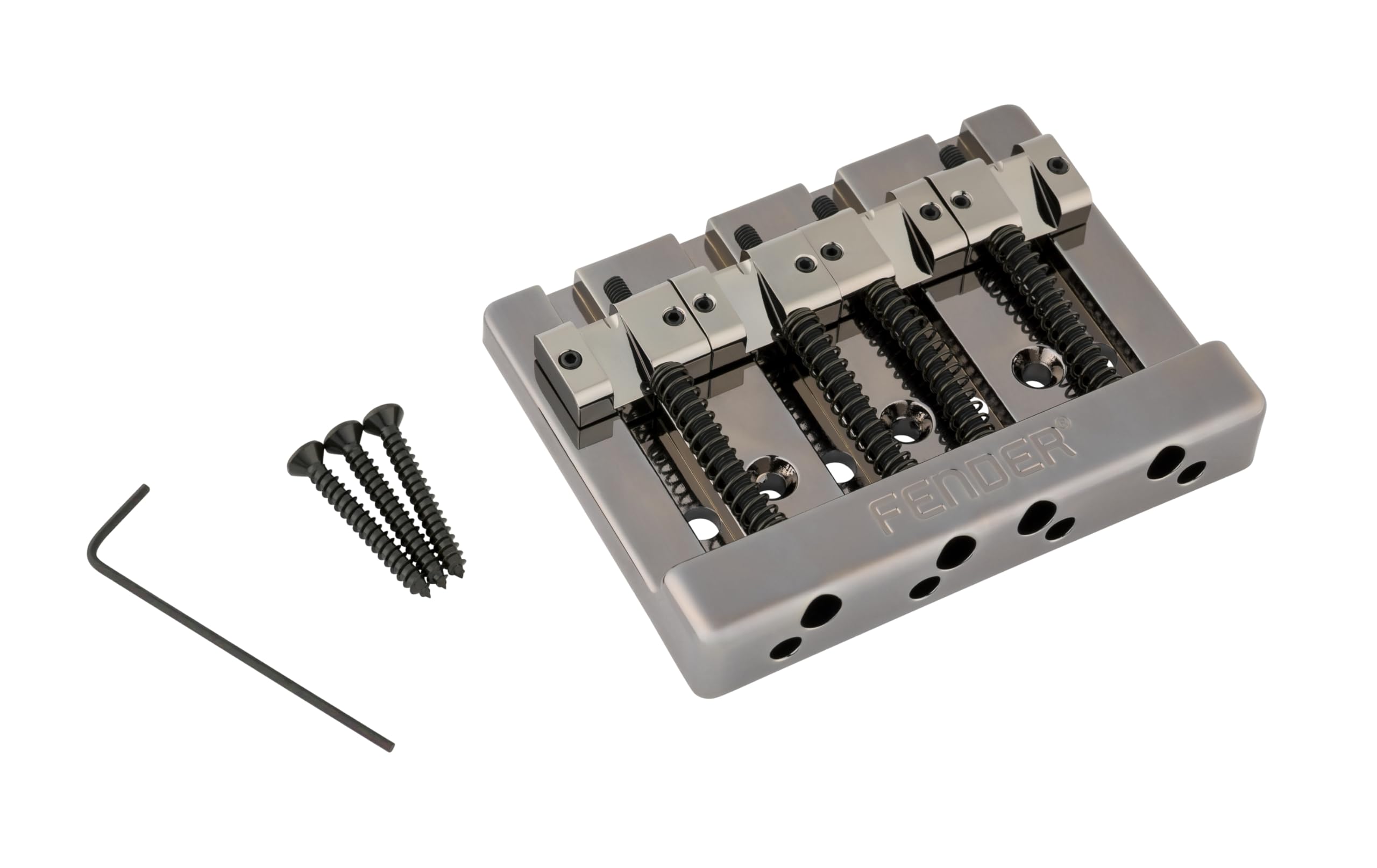 Amazon.com: Fender HiMass String-Through 4-String Bass Bridge