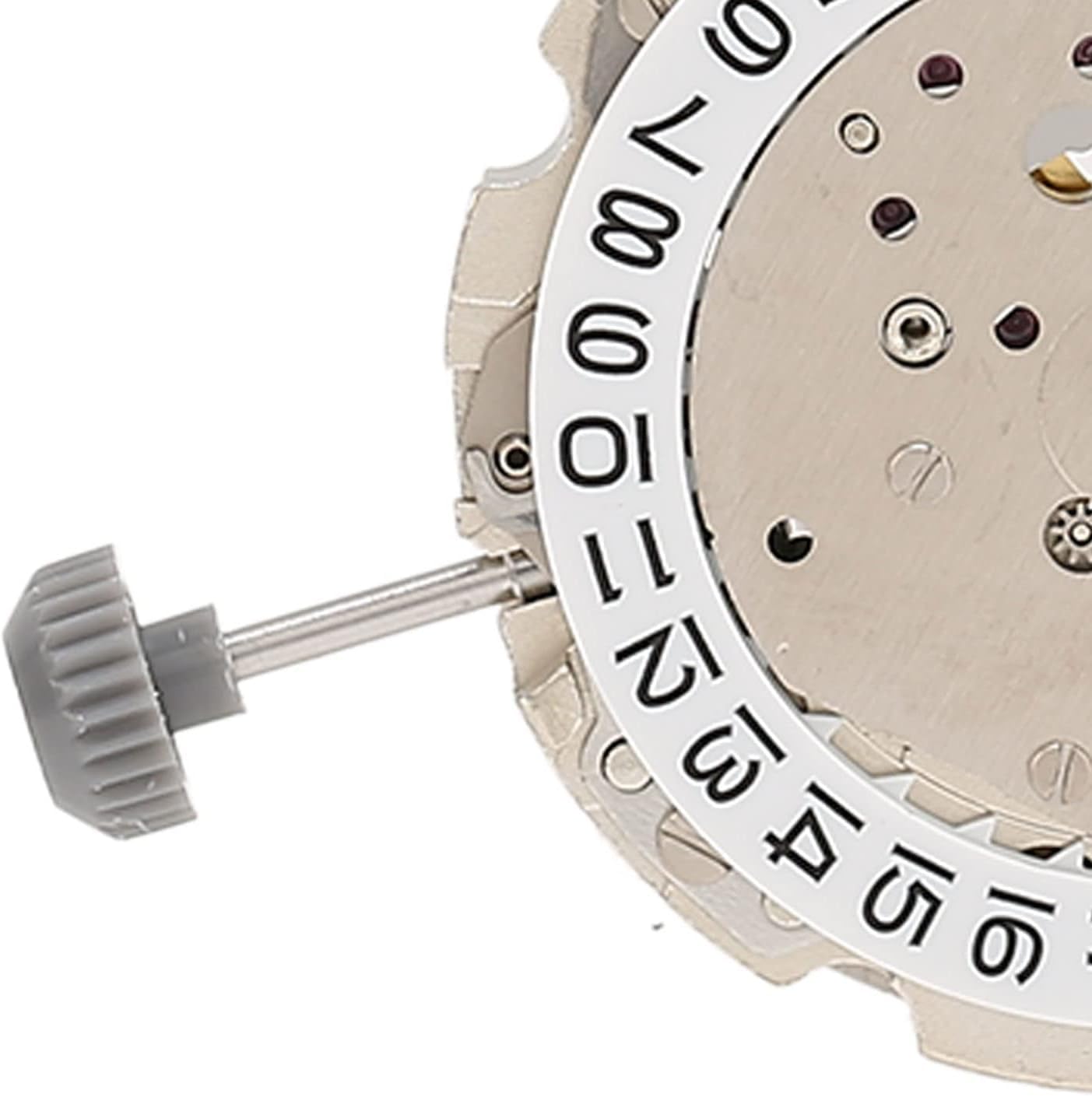 Movimiento Automático 8200 con Fecha, Tija y Anillo para Reloj