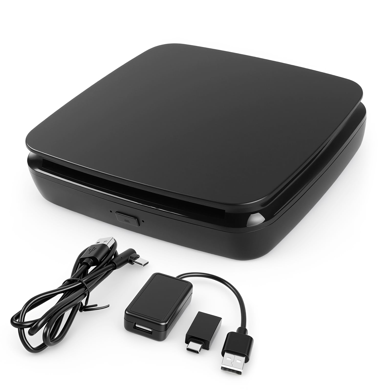 Photo 1 of Portable External CD Player for Car with Bluetooth and USB/Type-C Connection, CD Player for Car Audio Systems/TV/MacBook pro/Laptops Desktops/Bluetooth Speaker with Plug and Play