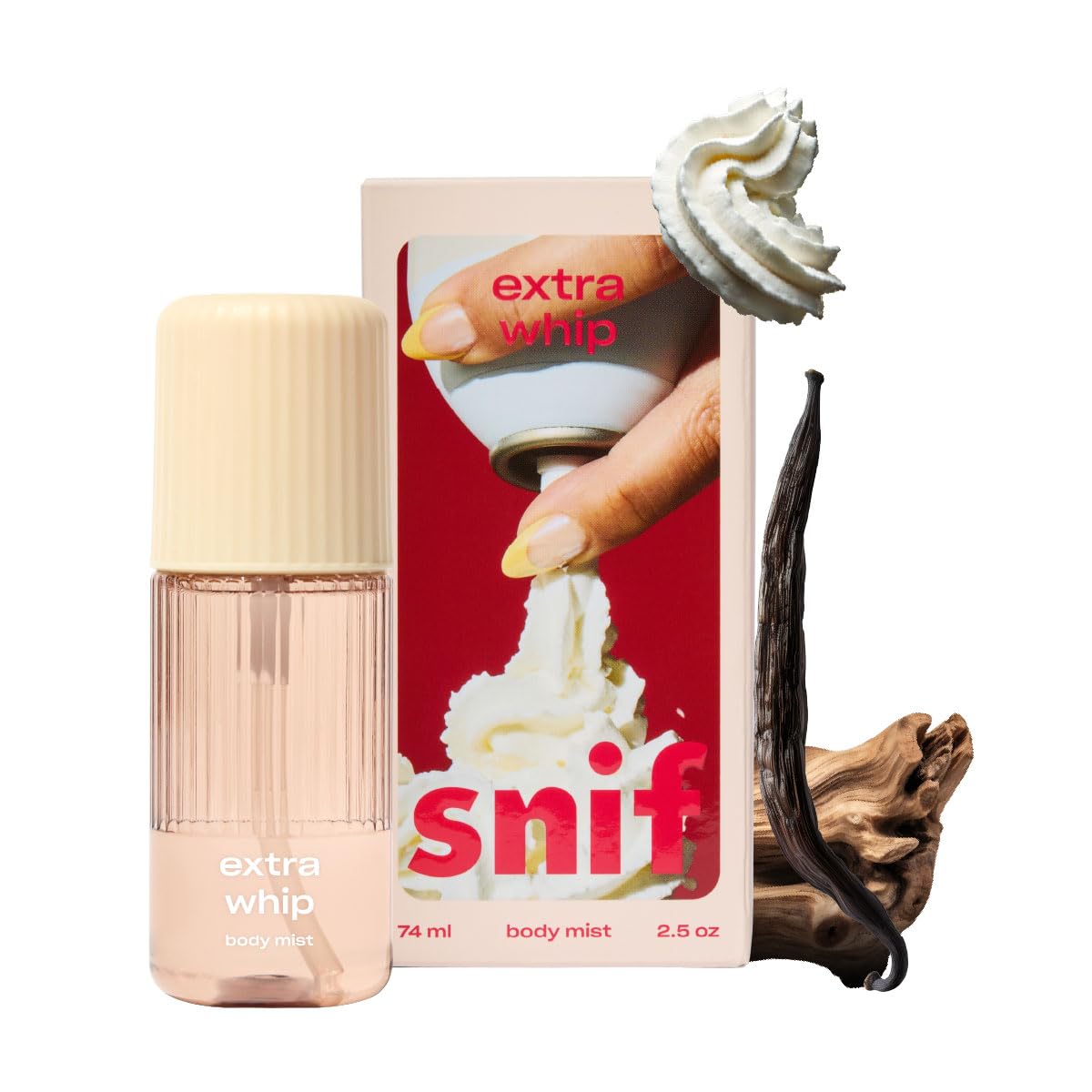 Amazon.com: Snif Extra Whip Body Mist, Vanilla Musk Fragrance, 2.5