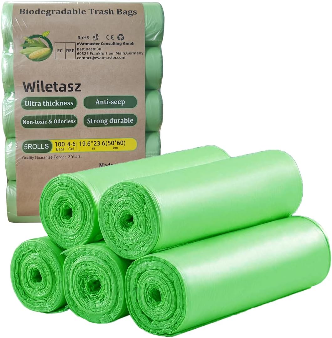 ZORVYN Aktivkohlefilter Für Kompostbehälter - 10 Stück, 11,5x10,5 Cm, Geruchsneutralisierend