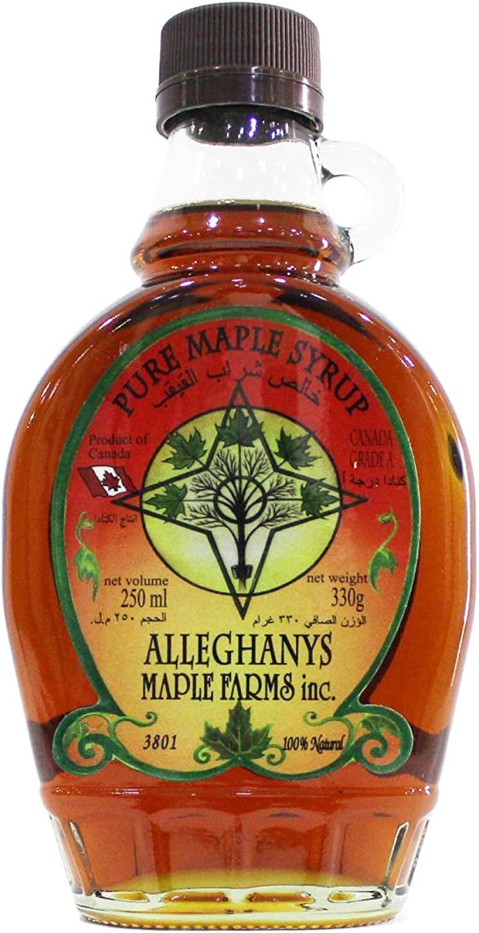 ALLEGHANYS Pure Maple Syrup 330 Gm (250Ml)