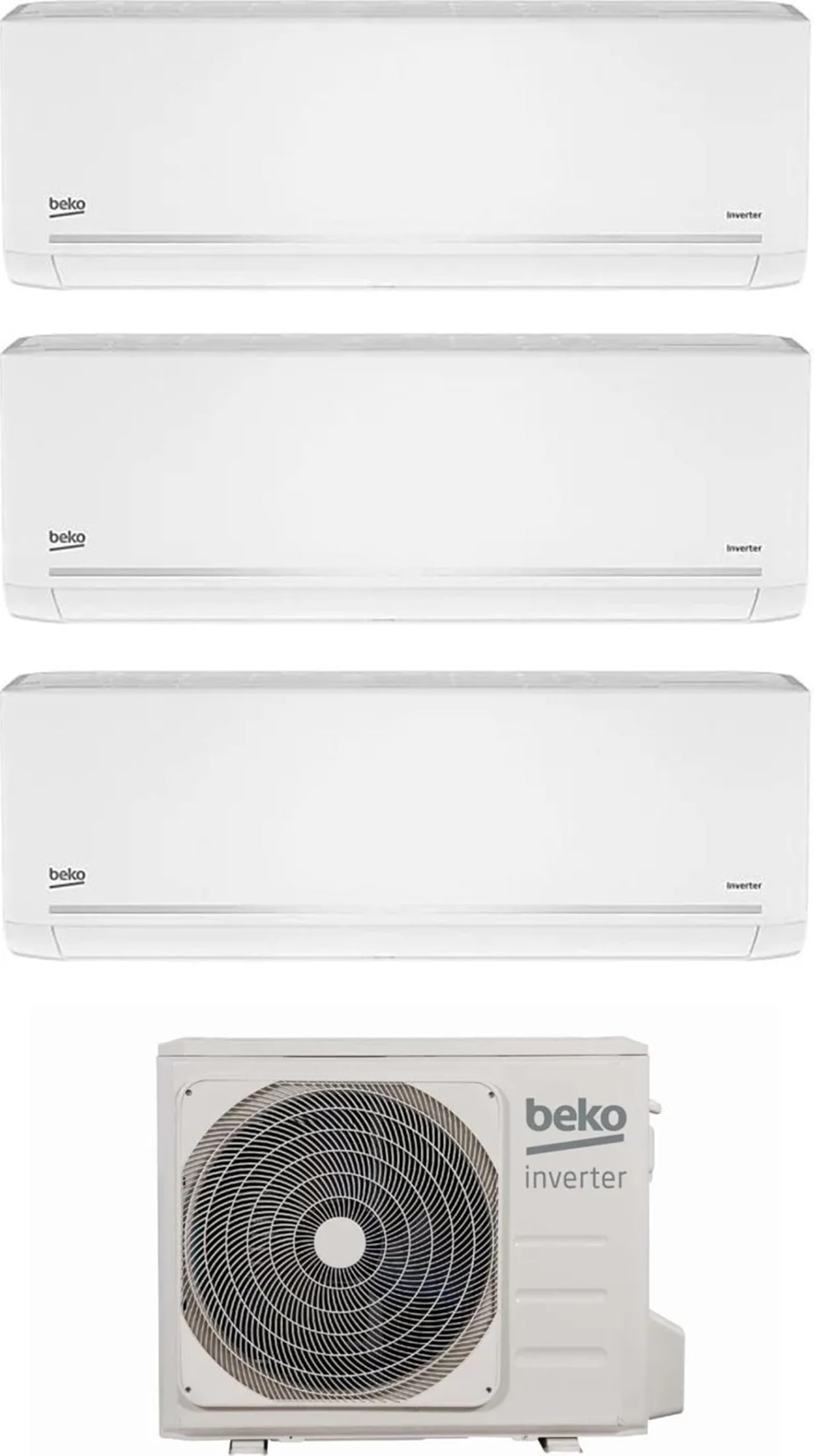 Climatizzatore Trial Split 9000 + 9000 + 12000 Btu, con pompa di calore, Classe energetica A++/A+