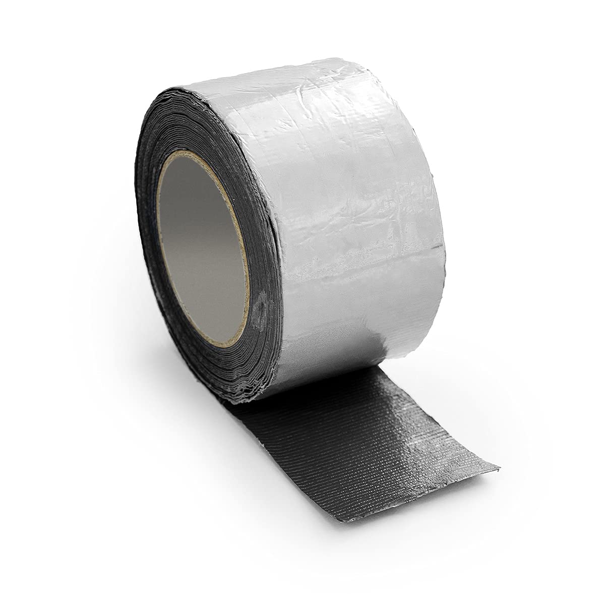 DQ-PP Cinta de techador de 150 mm | 10 rollos (100 metros) | Color Aluminio | Cinta impermeabilizante | Cinta reparadora | Cinta autoadhesiva | Cinta de techado | Cinta para reparación de tejados