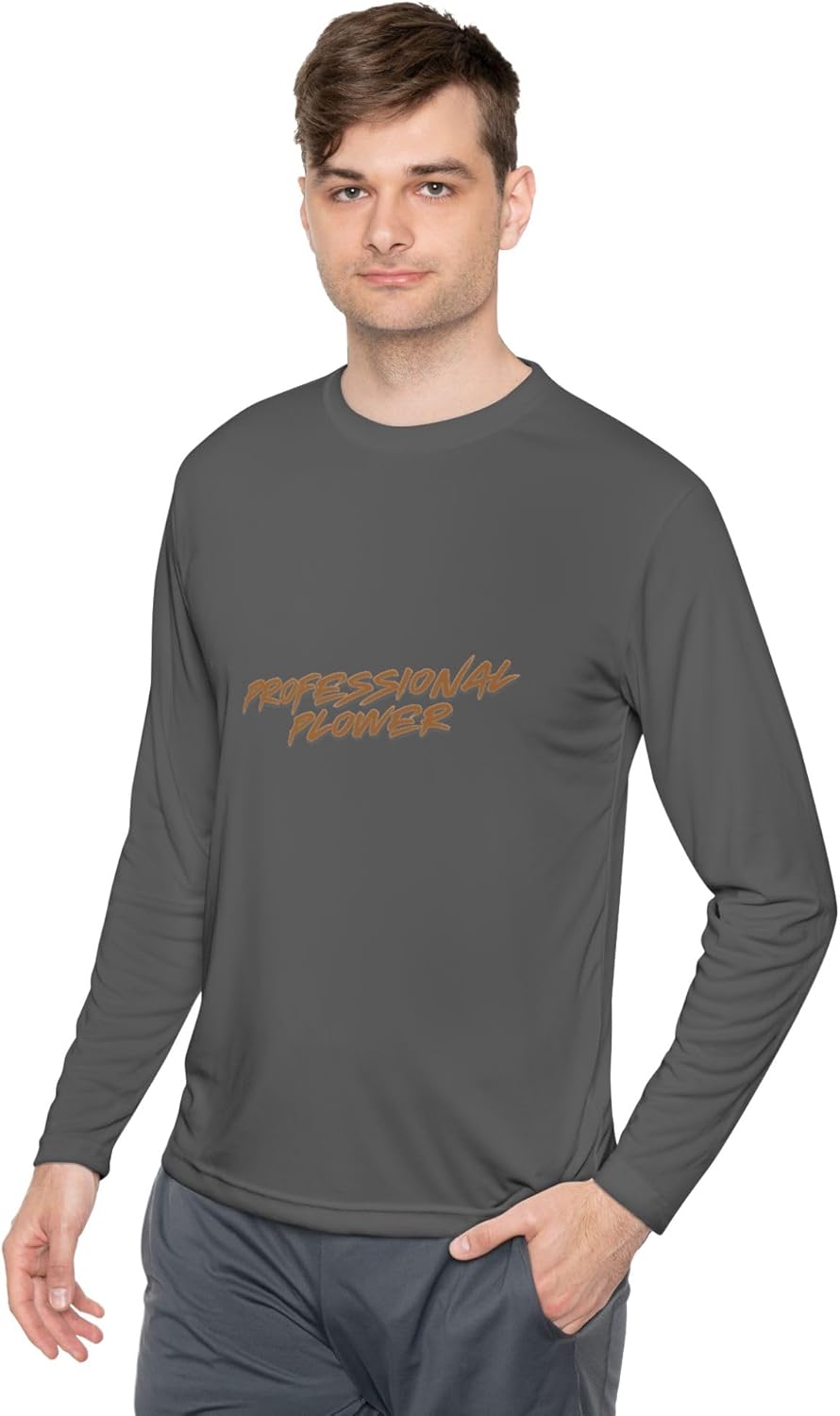 Snow Plower Unisex Lightweight Long Sleeve Tee