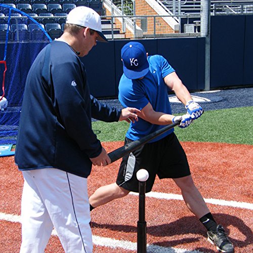 Jugs Hit Like A Pro Hitting Tee, Black #TOP4