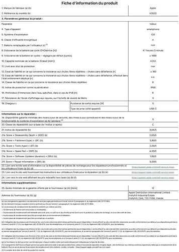 Apple iPhone 17 Pro 1 To : Écran 6,3 pouces avec ProMotion jusqu’à 120 Hz, Puce A19 Pro, Autonomie prodigieuse, Système caméra Pro Fusion avec caméra avant Center Stage ; Bleu intense - 7
