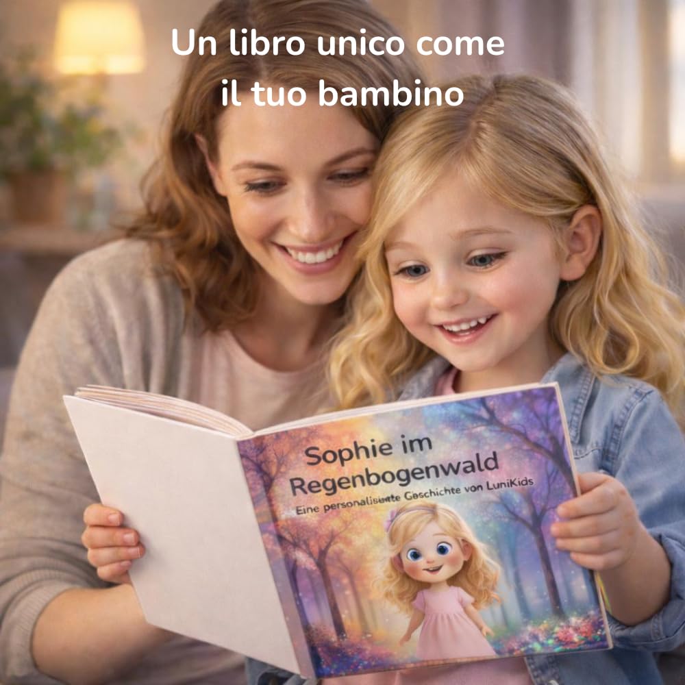 Libro Personalizzato per Bambini – Storia Unica con Illustrazioni su Misura | Libro con nome, foto, eroe e avventura | Regalo per il tuo bambino | Copertina Rigida o Flessibile (Copertina flessibile)