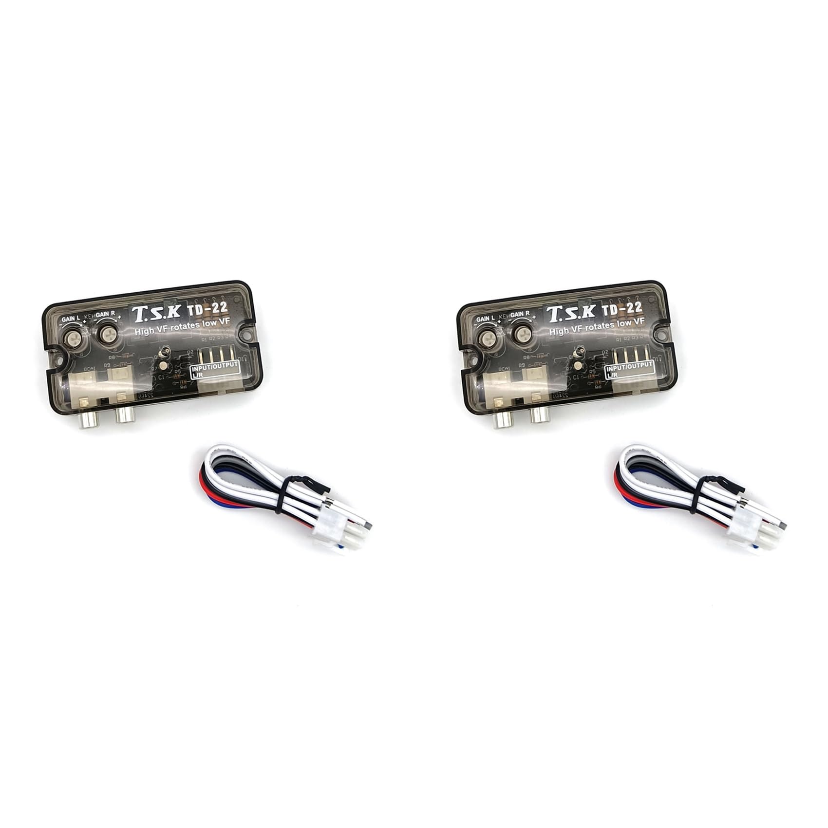 Amazon.co.jp: Bunggou 2X 12V カーオーディオコンバーター RCA