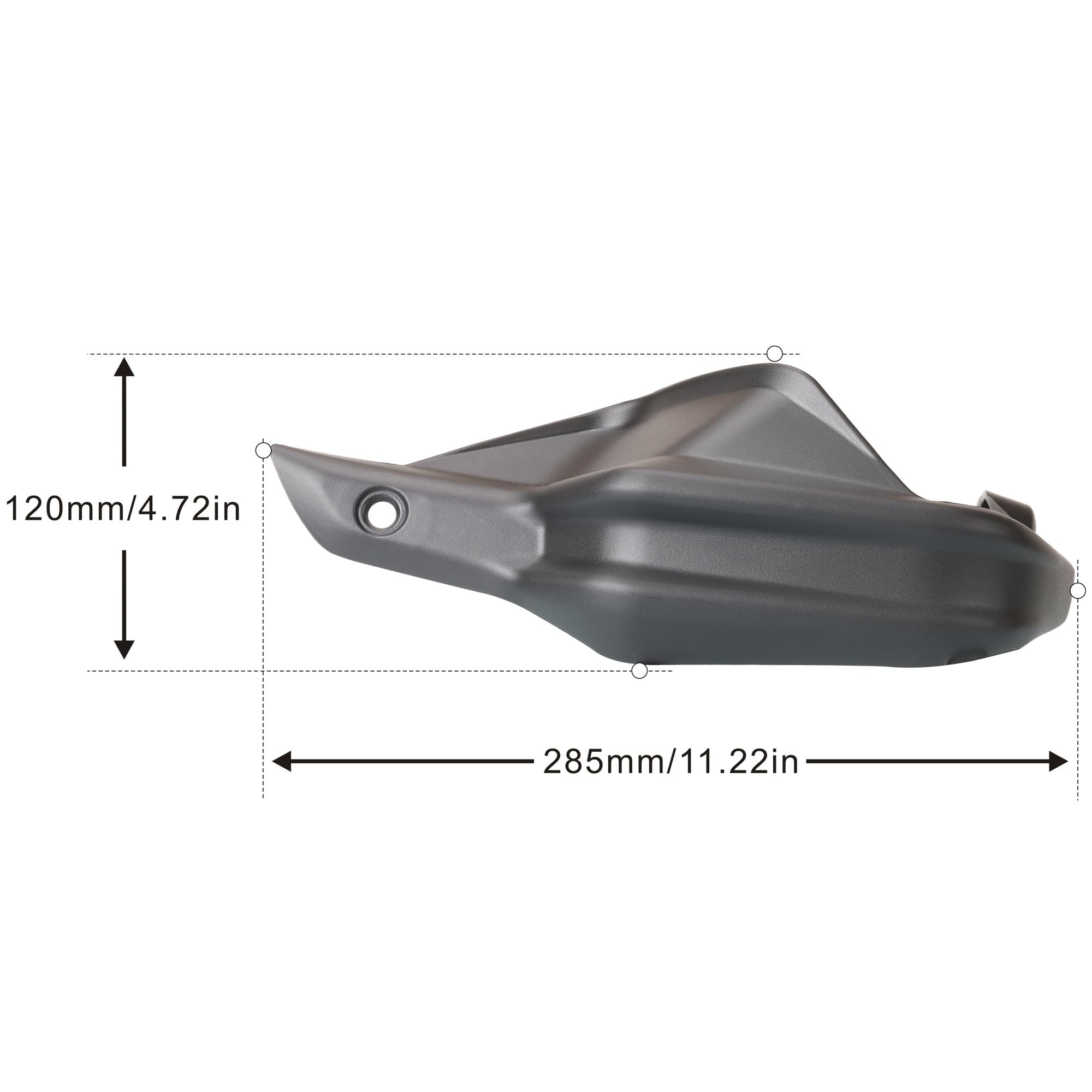 Moto Dedicato Protezione della Mano per Morini X Cape650 X-Cape 650 650 X-Cape Moto Paramani Protezioni Manubrio Parabrezza (Color : Handguard)
