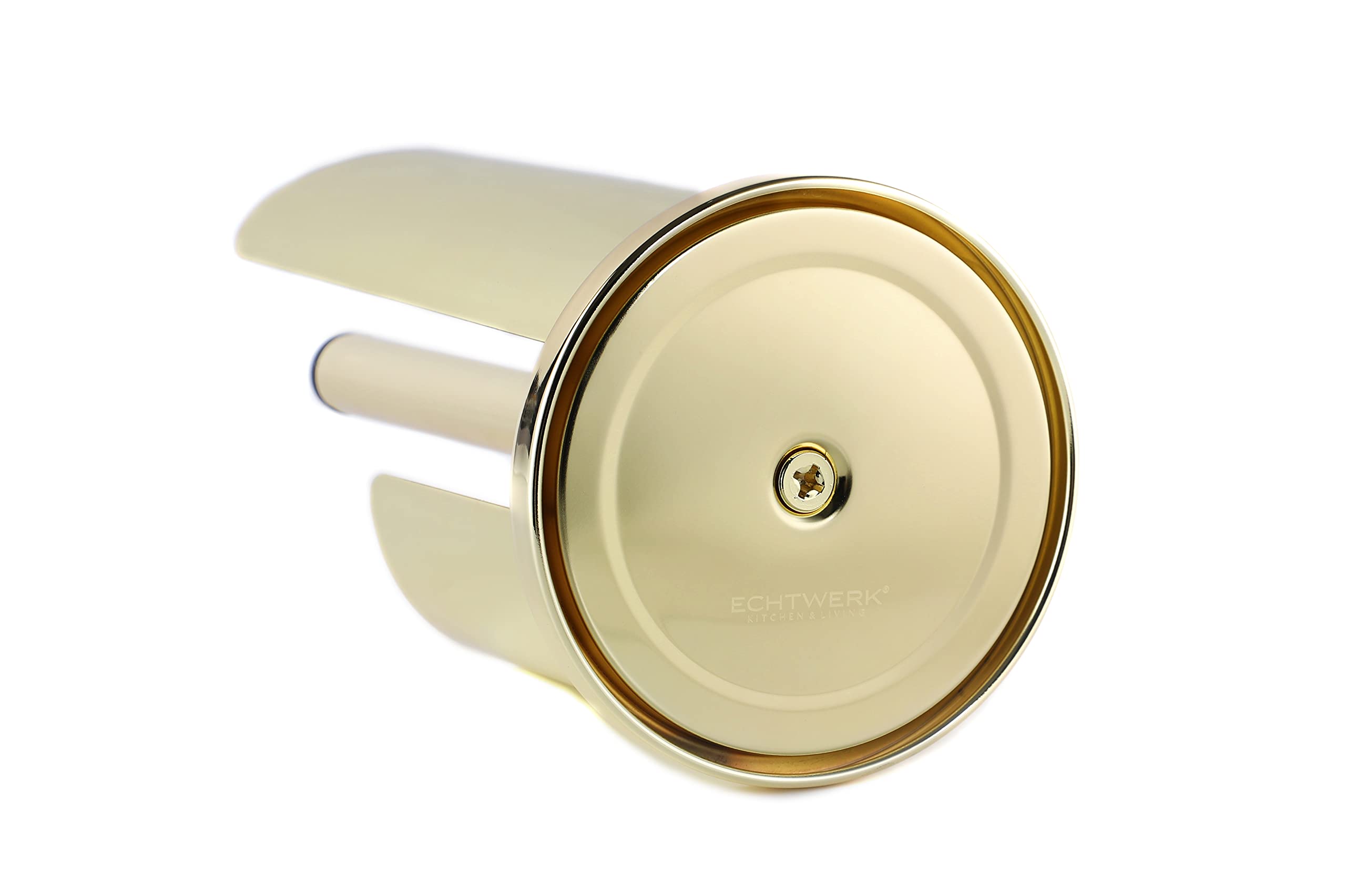 Echtwerk Stainless Steel Kitchen Roll Holder, Gold Edition, 15.5 x 33 cm, 15,5 x 33 cm - Image 3