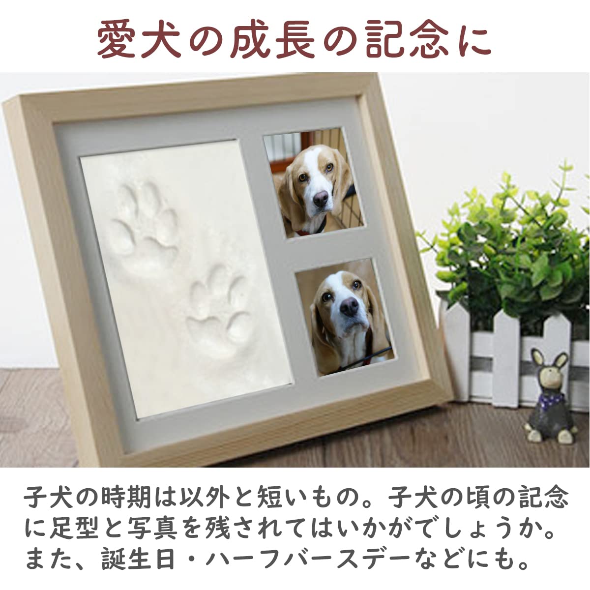 ディズニーストア 犬 いぬ 写真立て フォトフレーム attention8-25_at