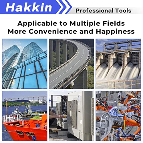 Hakkin HAKKIN-77 240Pcs Hex Bolts And Nuts Kit Stainless Steel Spring Washers Assortment Kit thumb #6