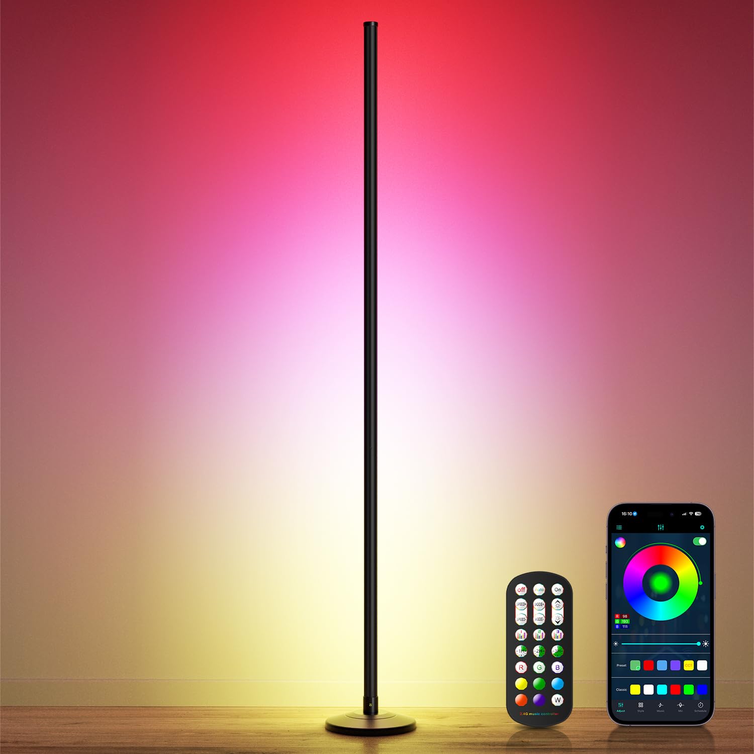 Calmdusk Corner Floor Lamp