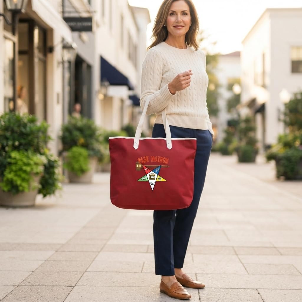 Order of the Eastern Star Past Matron Tote Bag - OES Cordura Bag