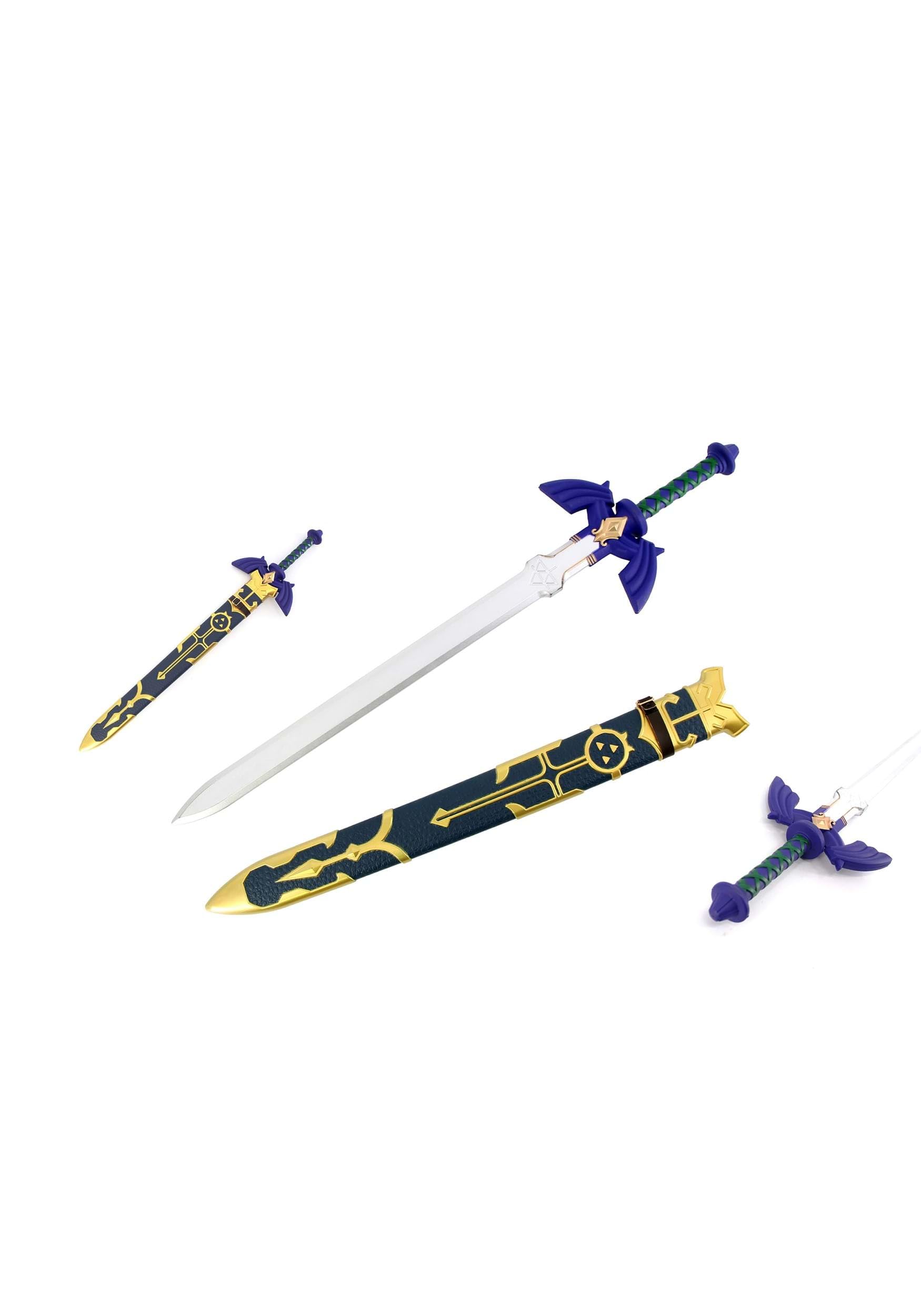 Fun Costumes Zelda Breath of the Wild Master Sword and Scabbard Cosplay Costume Accessory for Adults Halloween
