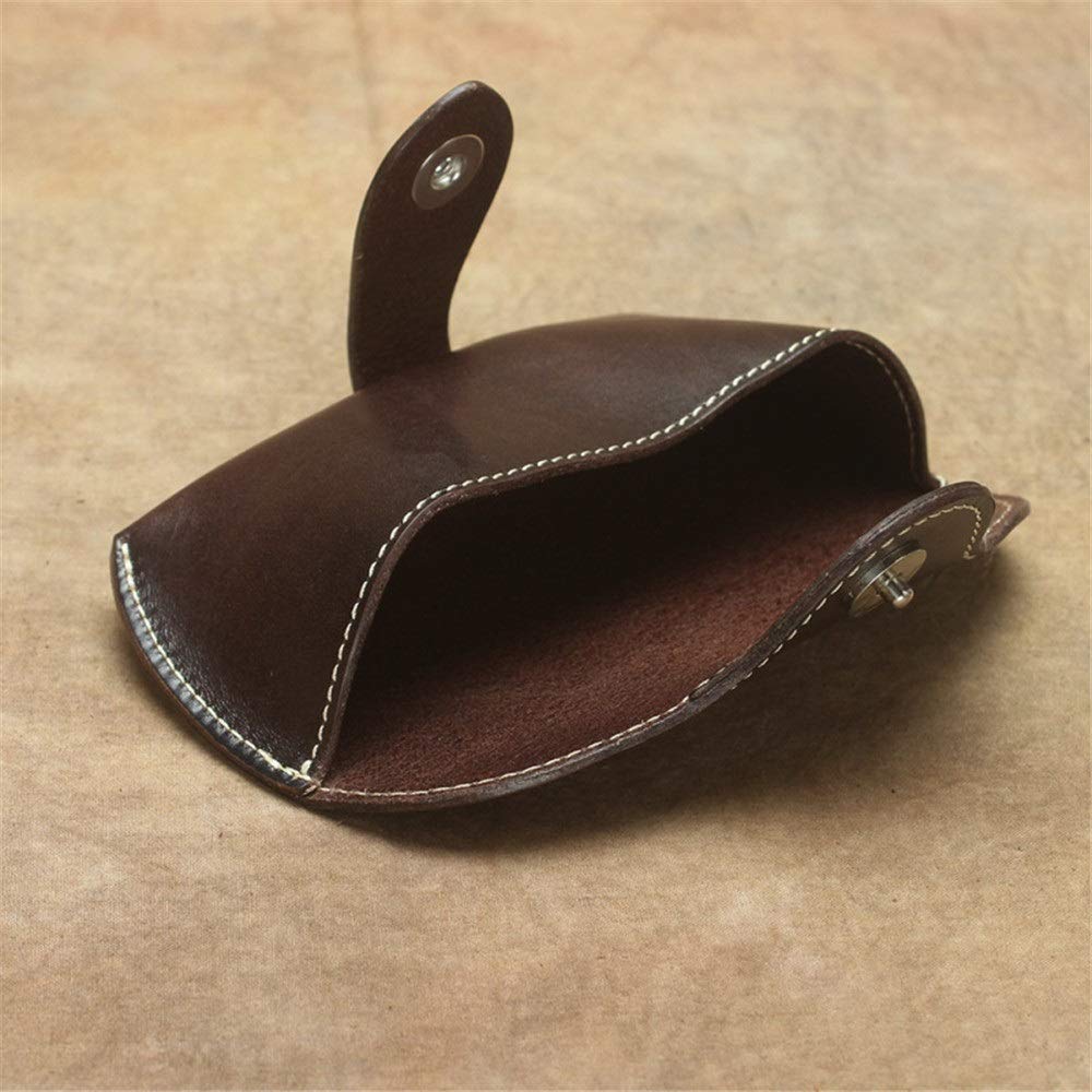 Casos de gafas portátiles Estuche de cuero unisex for gafas for sol