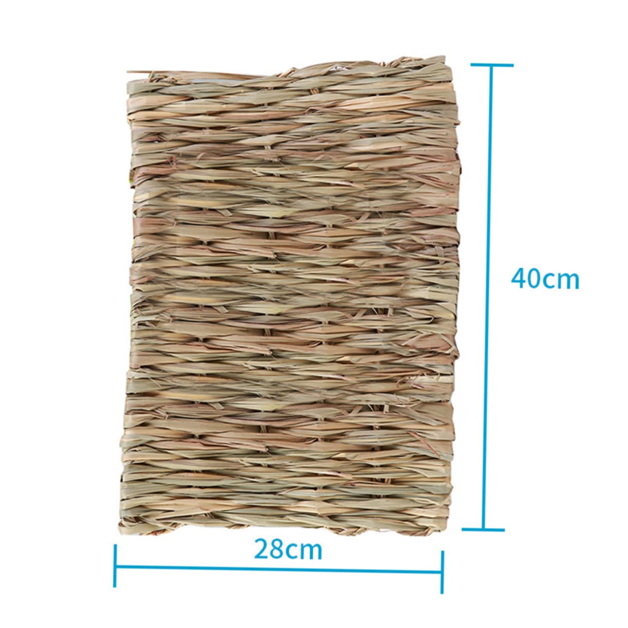Yardwe 3stücke Hamsterhaus Schilfrohr Gemütliche Pet Nest Für Nagetiere Kauspielzeug Für Meerschweinchen Kaninchen Und Chinchillas Für Schlaf Und Spiel