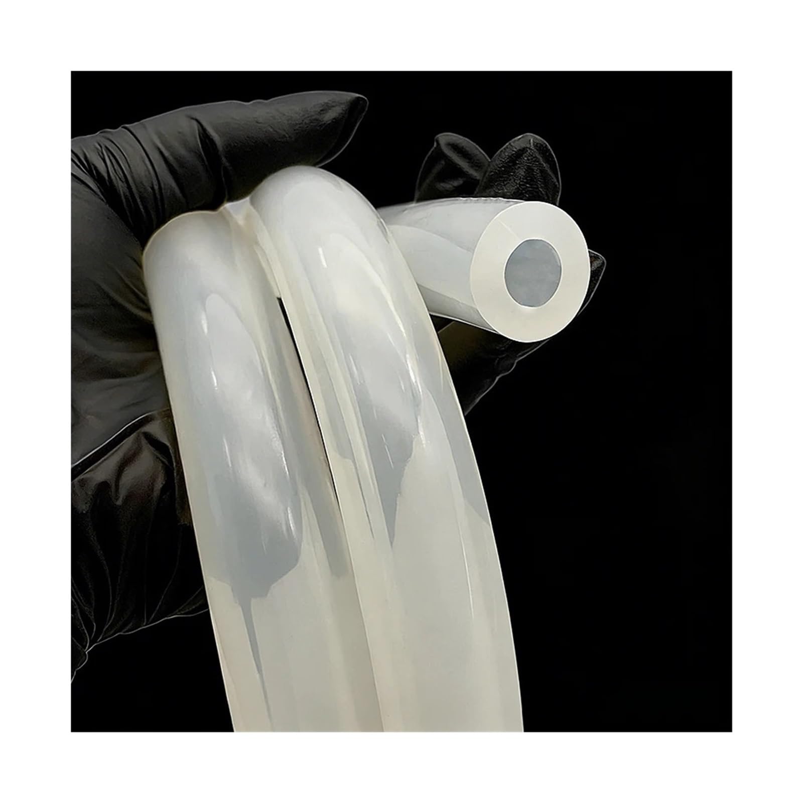 Tubo silicona ID 2-18mm resistente frío y envejecimiento | Flexible a bajas temperaturas, antienvejecimiento, seguro y fiable(10M_OD 10XID 5MM)