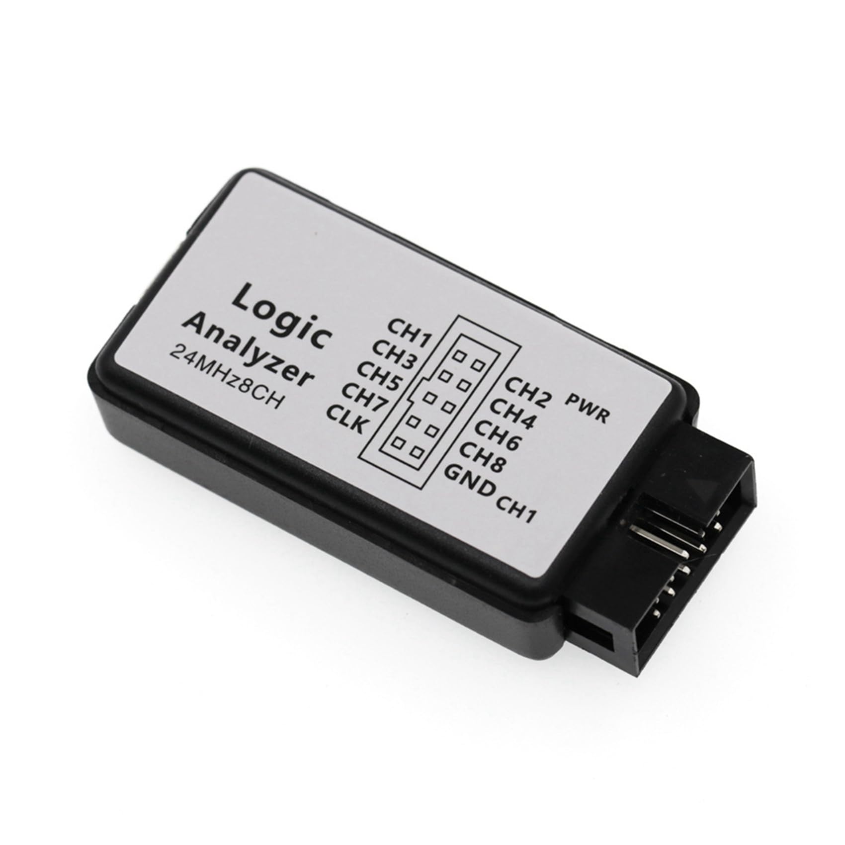 20 Juegos de Analizador Lógico USB 24MHz 8 Canales 24M/Segundos Depurador de Analizador Lógico para FPGA Analizador Lógico Lógico 24M 8CH