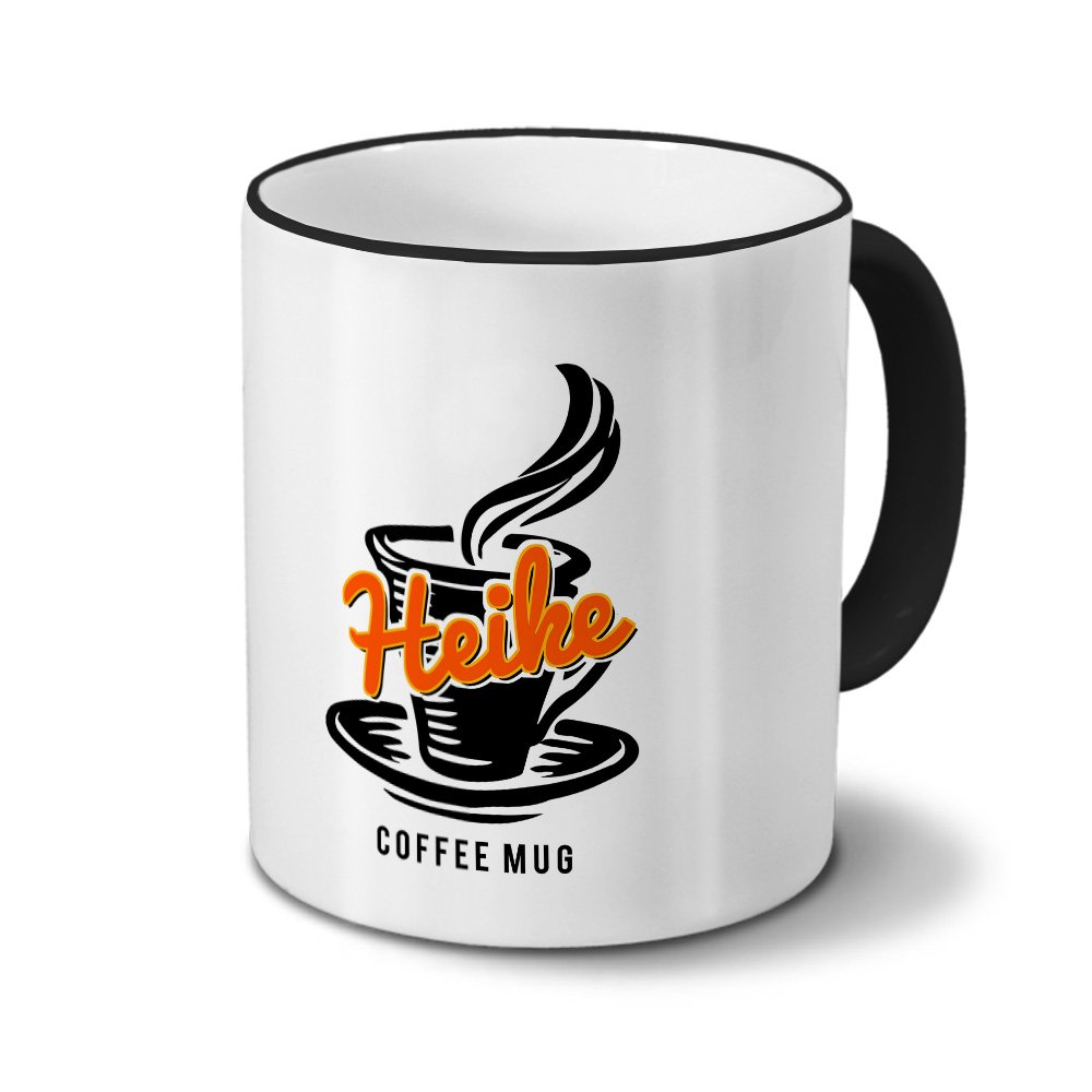Persönliche Kaffeetasse Mit Namen Heike – Motiv 'Ohne Heike Ist Alles Blöd' – 200 Ml, Spülmaschinenfest & Kratzfest
