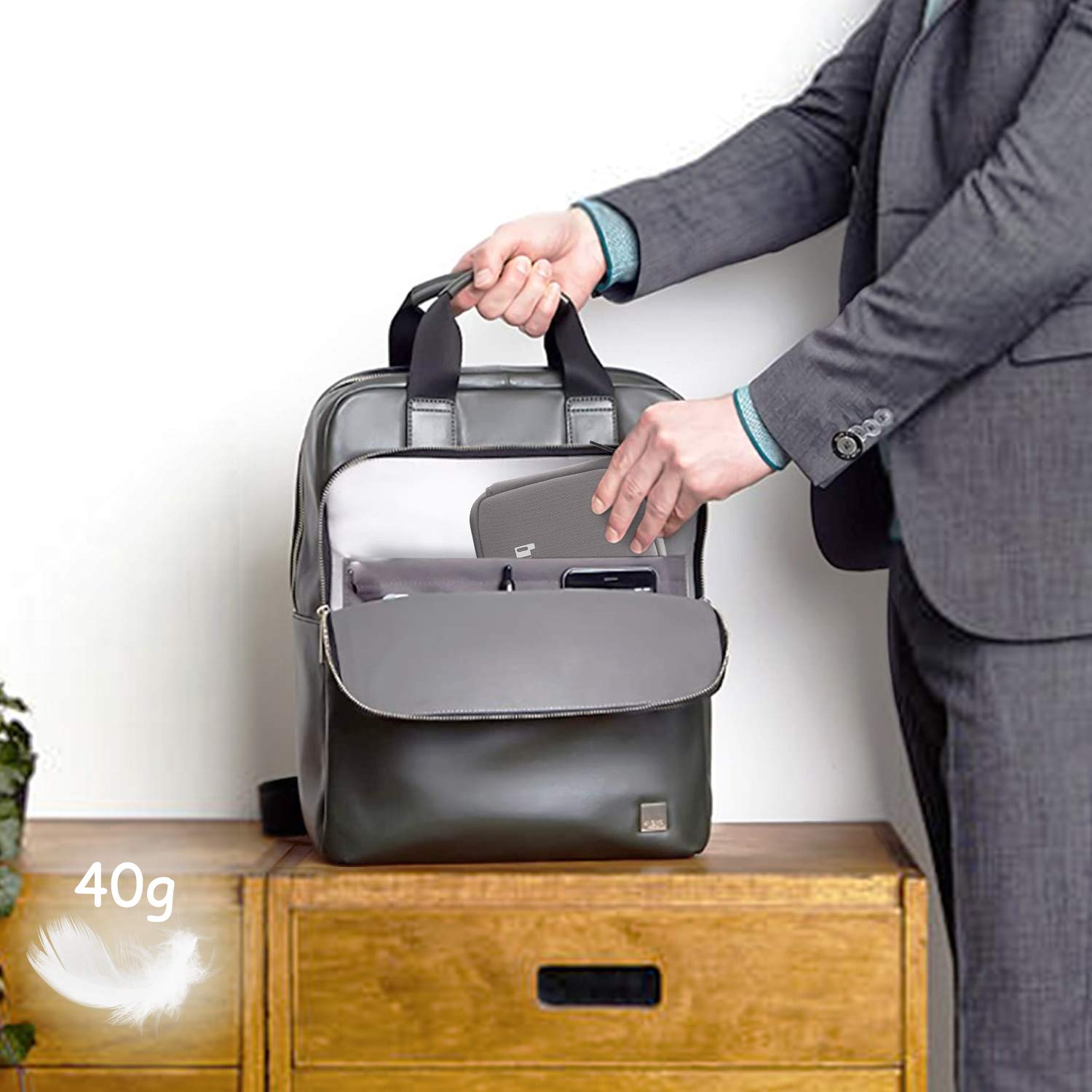 BOJLY Sac Rangeent de USB Clé, ini Sacoche d’Accessoires Electronics
