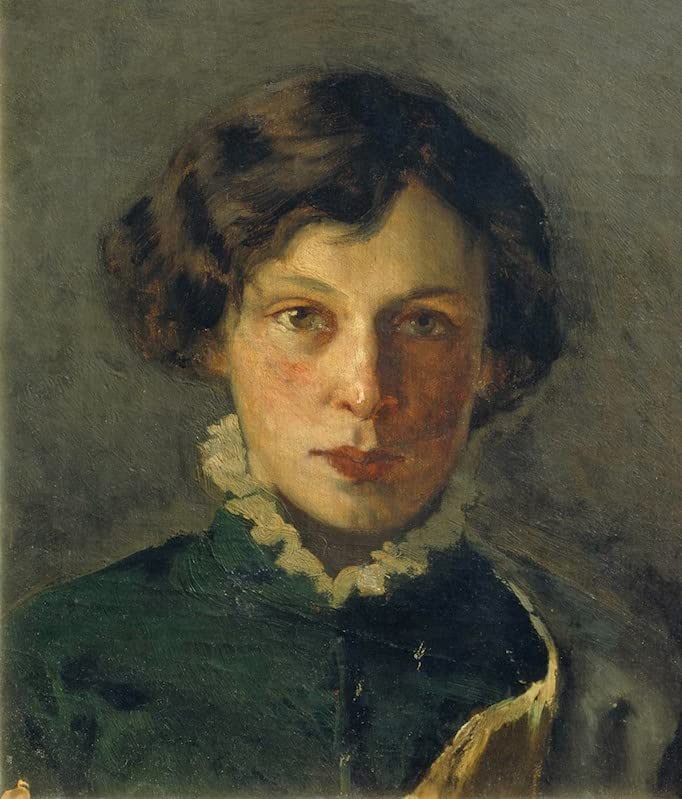 Art Tableau Portrait de Mi Nesterova avec une impression d'art sur toile haut de gamme