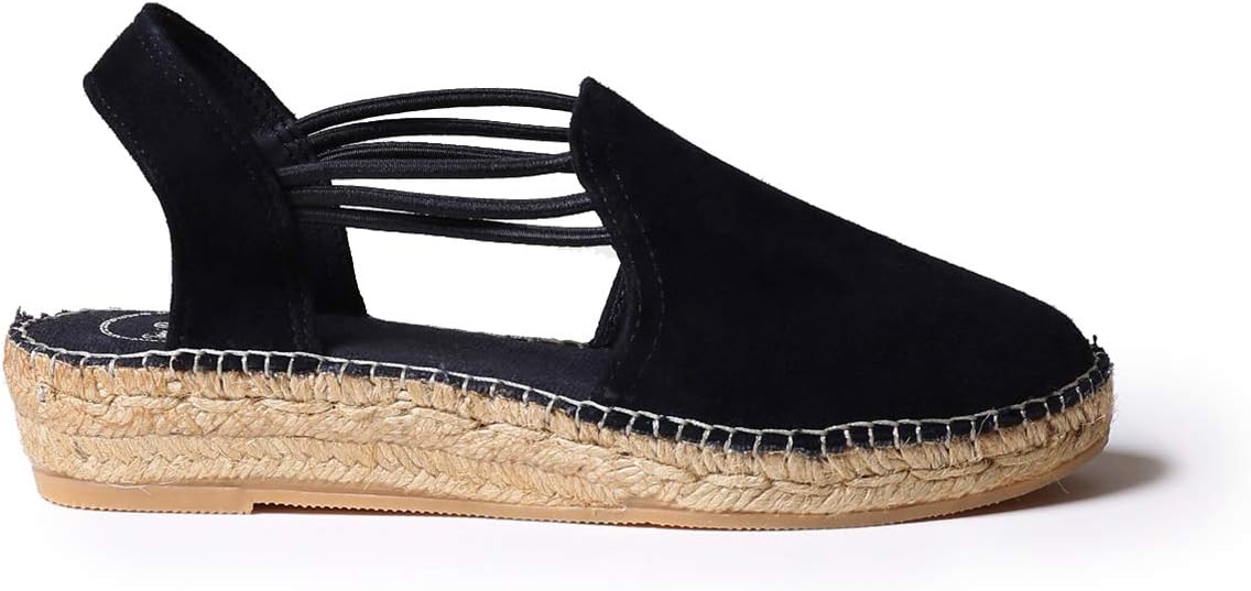 Nuria - Espadrille for Women Made of Suede.