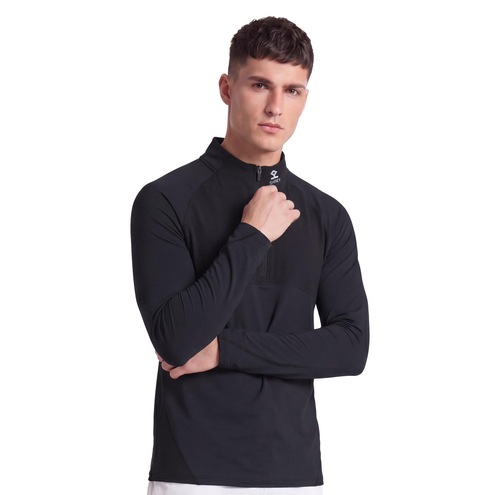 shrey Master Mid Level Top Black for Men's-picture-36