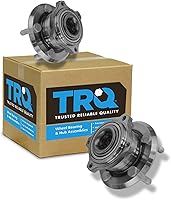 Vista 174 de TRQ Juego de Rodamiento de Rueda Trasera de 2 Piezas y Conjunto de Cubo con Sensor ABS Compatible con Hyundai Sonata 2015-2019 Tucson 2016-2021