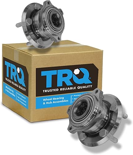 Miniatura 173 de TRQ Juego de 2 rodamientos y bujes de rueda delantera izquierda y derecha compatible con Mazda 6 2014-2019 CX-5 2013-2022