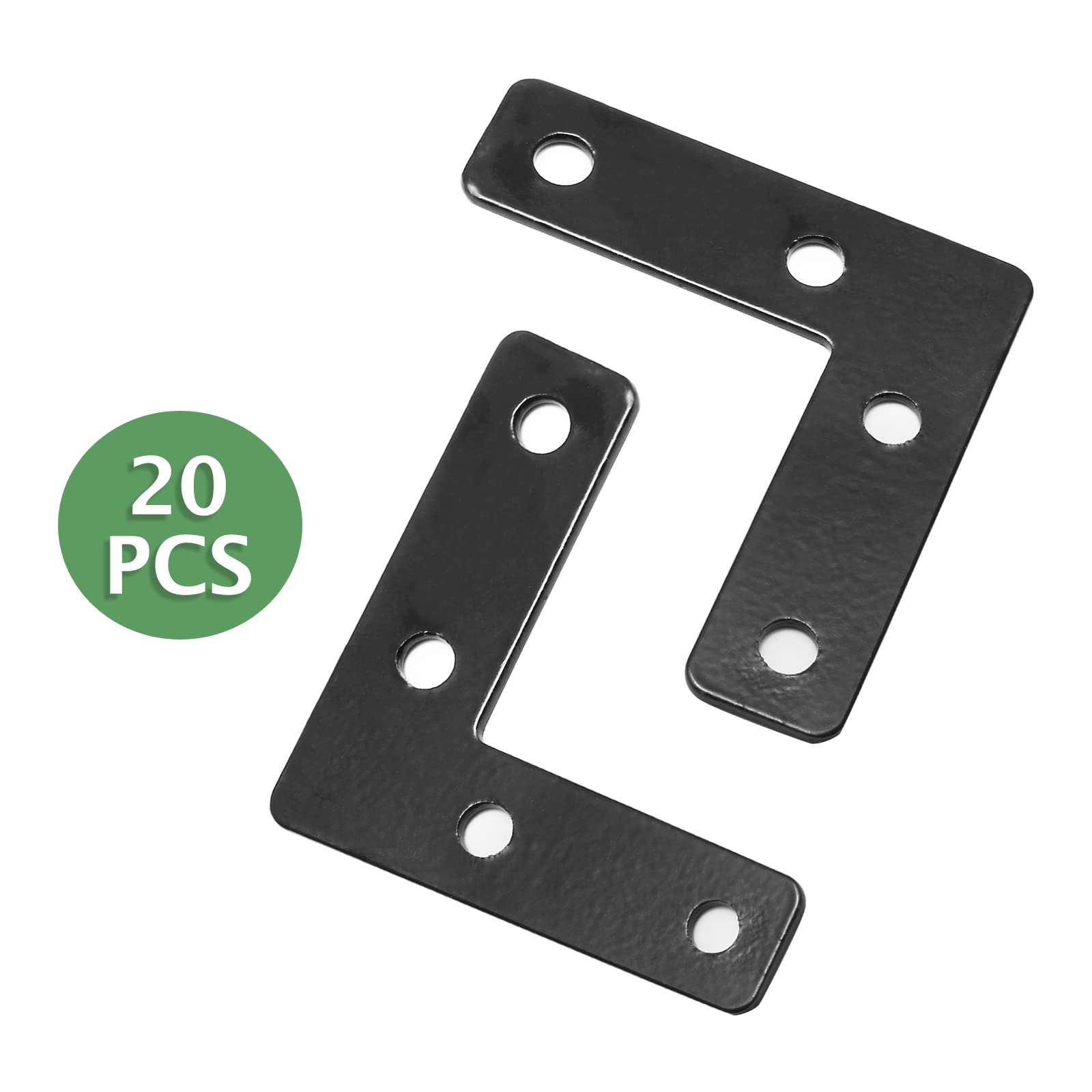 L Shape Brackets - 20 Pack with Screws -5 L Shape Brackets - 20 Pack with Screws -5