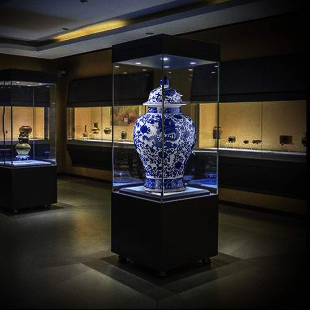 Porcelanowe wazony klasyczny ceramiczny malowany wazon antyczna porcelana kwiatowa aranżacja wystrój domu rzemiosło przechowywanie słoik dekoracyjny wazon (A)