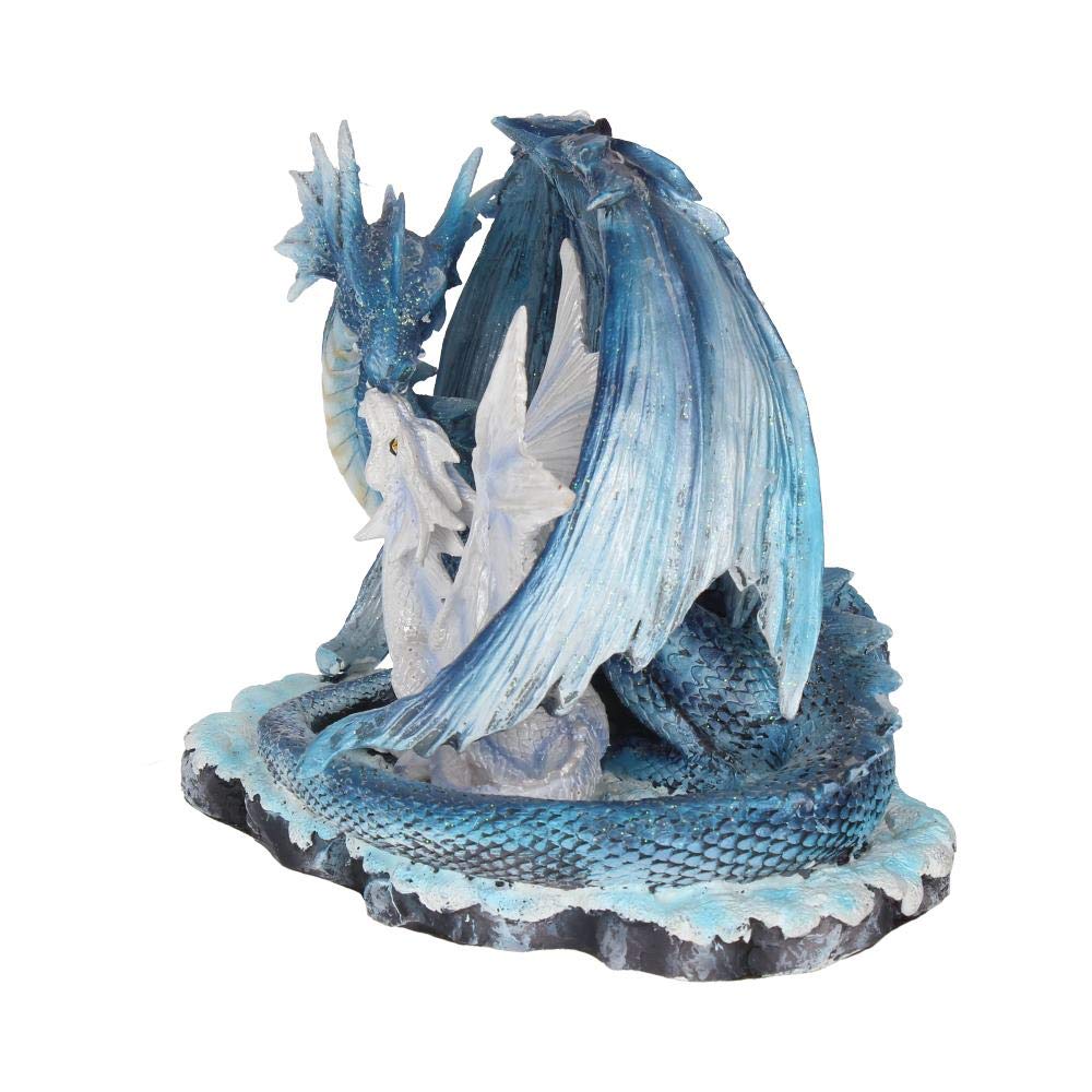 Nemesis Now - Statuetta Mothers Love, 22 cm, Colore: Blu