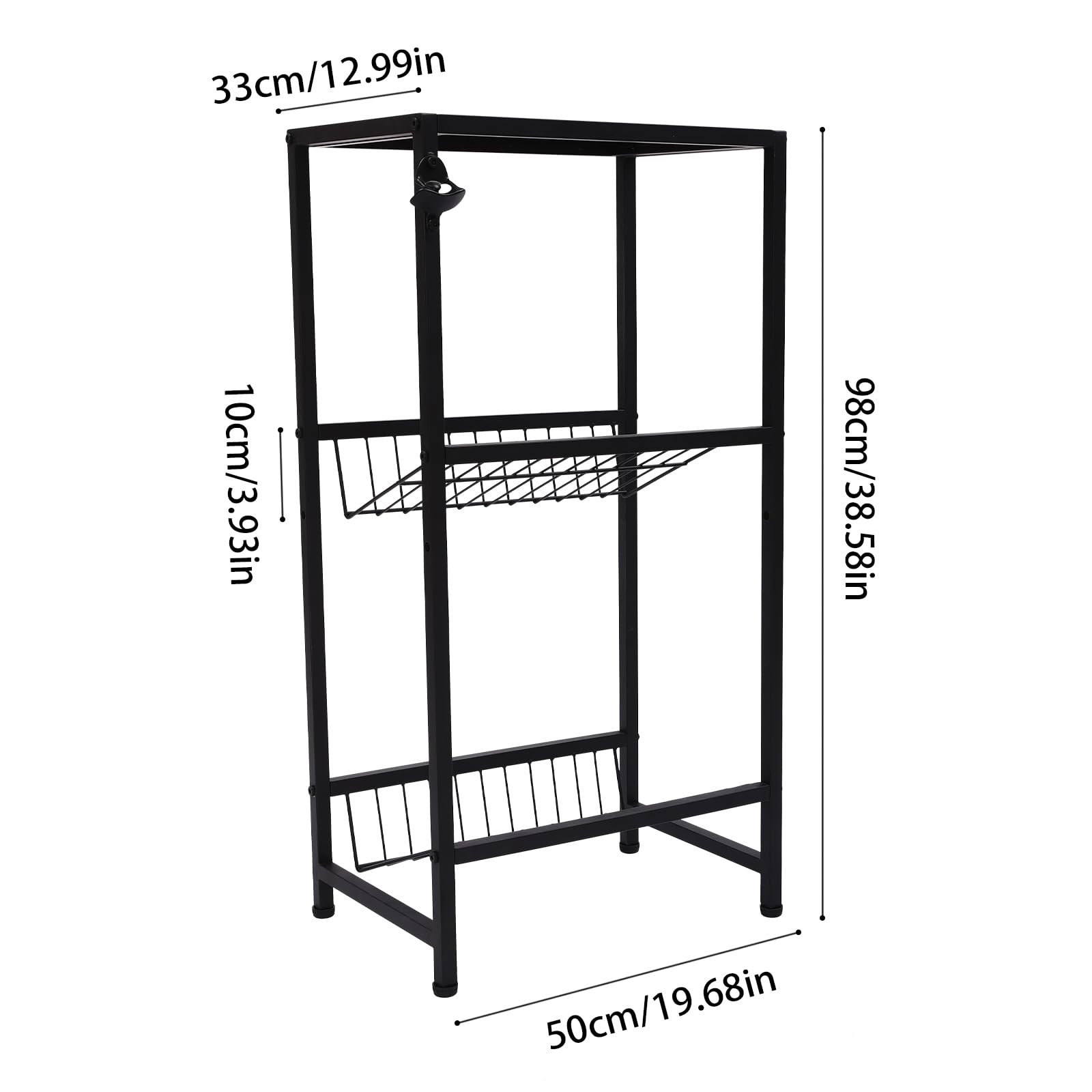 Jopassy 1 pezzo Scaffale per Casse di Bevande 6 Casse Supporto per