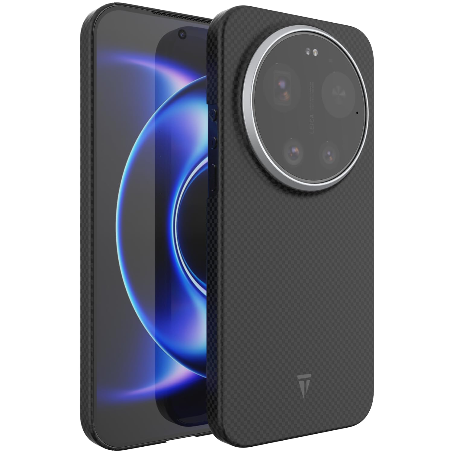 TUDIA Aramidfaser 1500D Schutzhülle für Xiaomi 17 Ultra 5G (2026) – [MagSafe-kompatibel], ultradünn, leicht, starrer Griff, Schutzhülle für Leica Leitzphone, mattes Schwarz