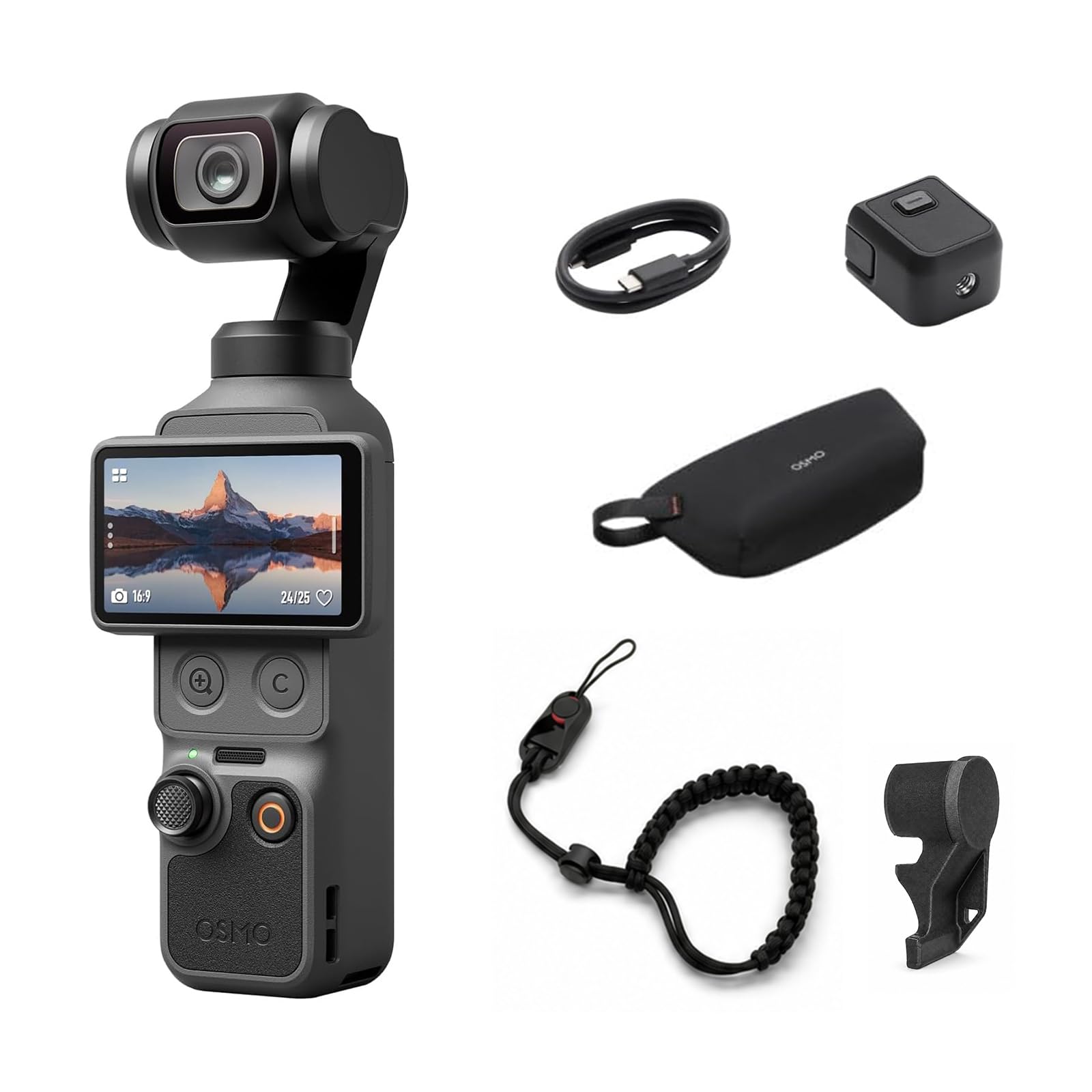 Osmo Pocket 4 Standard Combo, Pocket Gimbal Vlog Camera