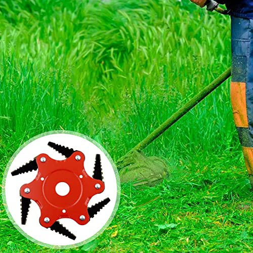 Substituição da cabeça do aparador - Tesoura rotativa de 5 folhas Aparador de grama,Cortador de esco