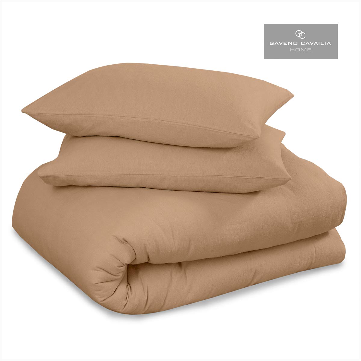 Gaveno Cavailia Premium Quality Plain Dyed Thermal Flannelette Fitted Sheet, Soft & Cosy 100% Brushed Cotton Flannel Linen - Image 4