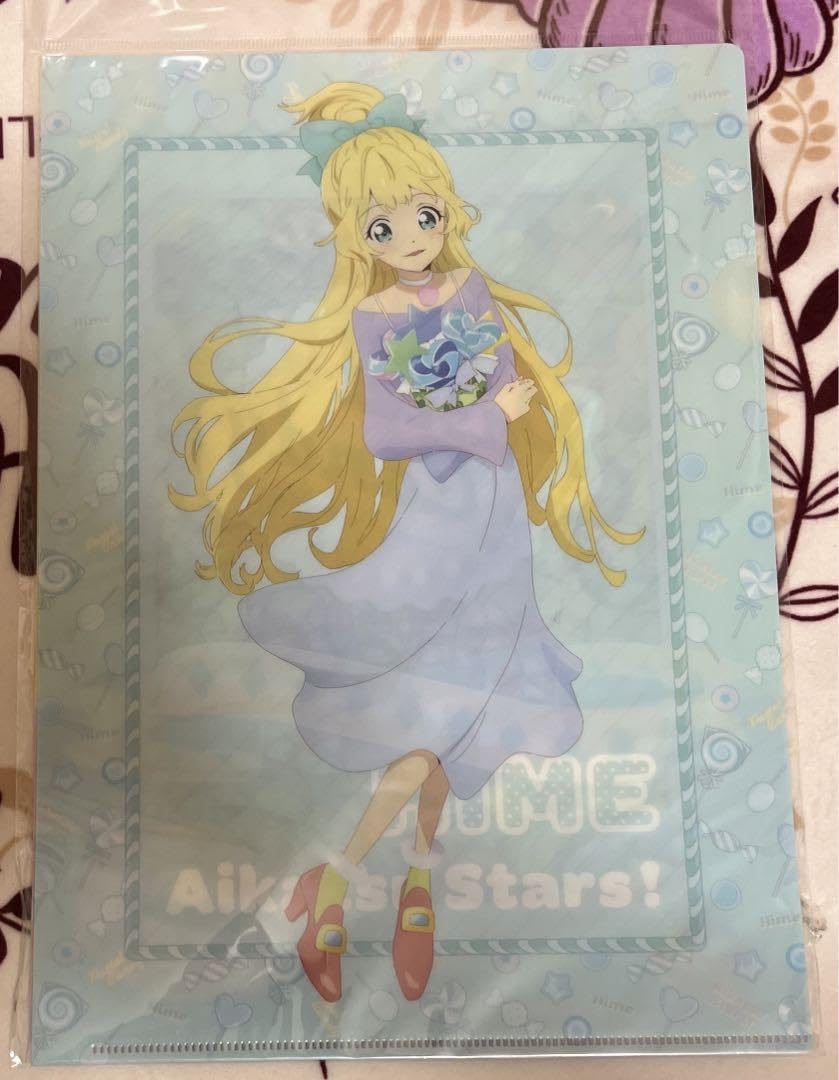 Amazon.co.jp: アイカツスターズ クリアファイル 白鳥ひめ全員
