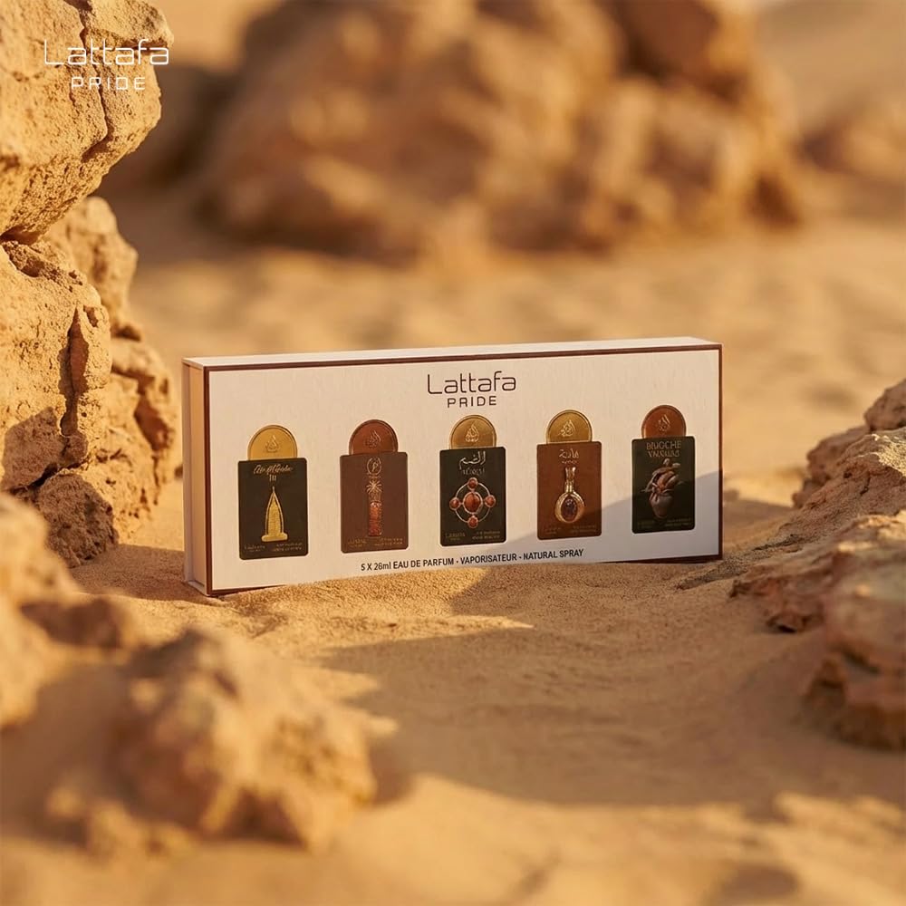 Amazon.com : Lattafa Pride Gift Set Variation - 5x20ml (Collection