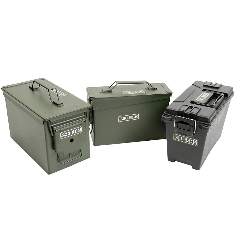 ammo CD6枚組 Digital STL File Ammo Box 6mm Dasher Ammunition Storage Ammo
