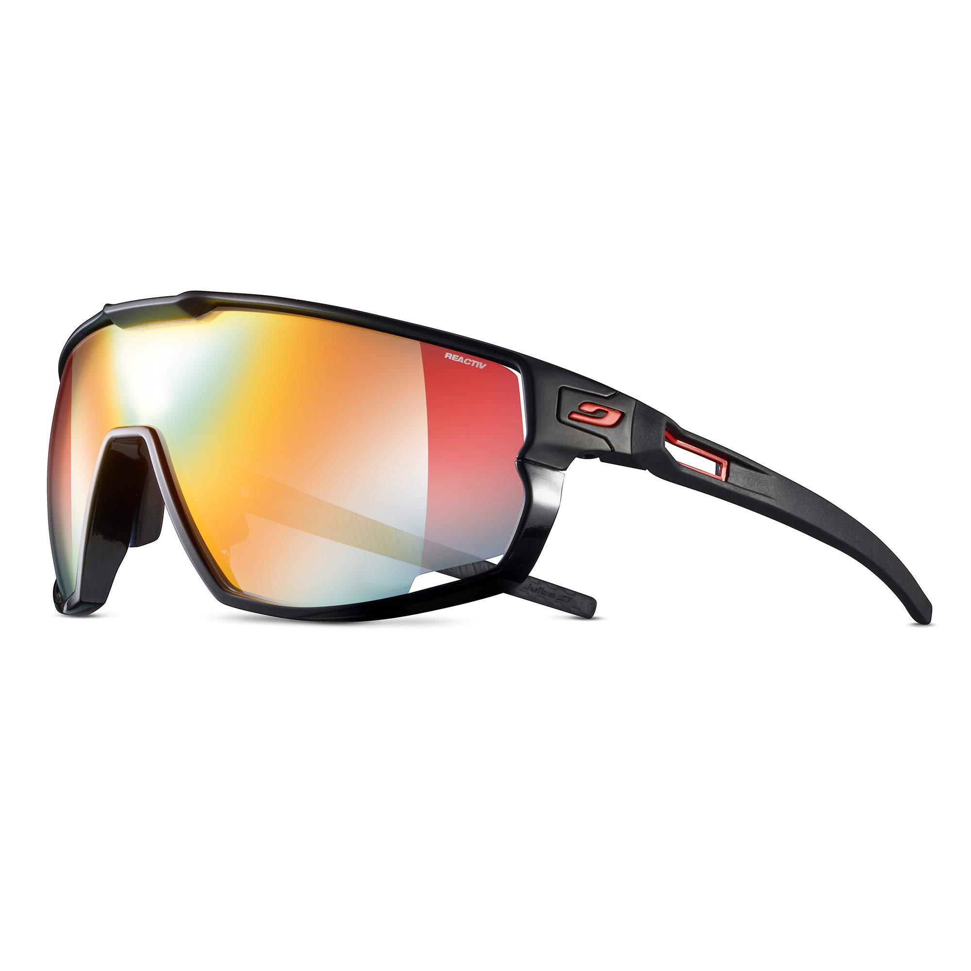 JulboRush Photochromic Performance Sunglasses | Men & Womens MTB/Cycling, Trail Running, Baseball Eyewear UV ABC 100%