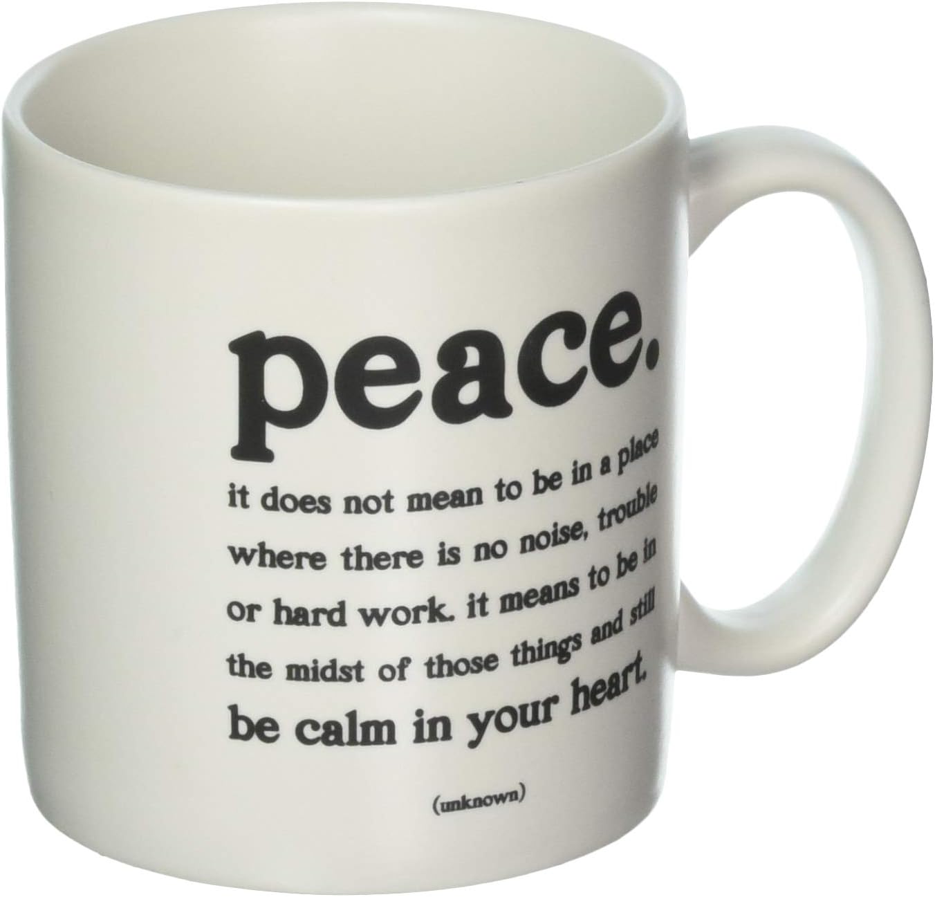 Quotable Cards Quotable Peace Mugs with Inspirational